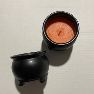 Set of 2 Witchy Cauldron Candles